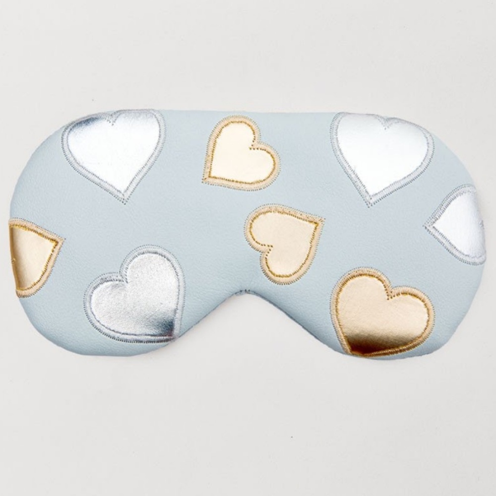 Understated Leather Eye Mask w/ Cooling Pack